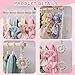 RDYEAAR Bow Organizer for Girls, Claw Clip Hanger, Baby Girl Nursery Decor, Toddler Hair Accessory Organizer