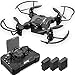 Price comparison product image 4DRC Mini Drone for Kids and Beginners RC Foldable Nano Pocket Quadcopter with Auto Hovering, One Key Return, Headless Mode, 3D Flips, 3 Speed Adjustment and 3 Extra Batteries Toys for Boys and Girls