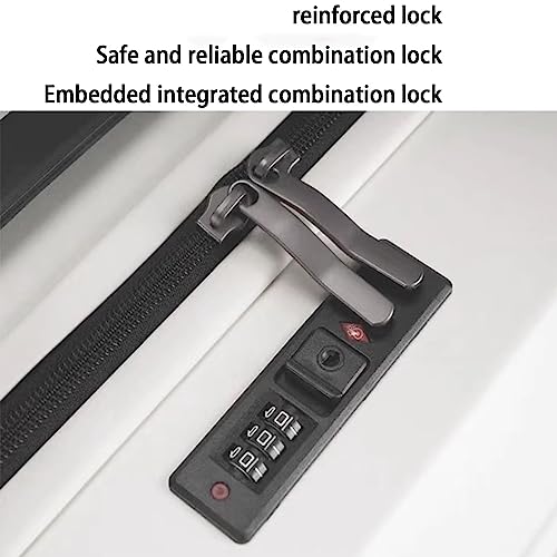 Travel Luggage Sets, Set of 2 Pieces of Suitcases with Wheels, Large-Capacity Storage Space, Multi-Level Adjustment Lever, Suitcase for Women,Gray (Gray)4