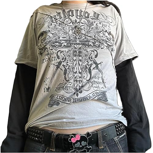 トップス 00s Abahouse plant graphic long T y2k トップス 00s Abahouse plant graphic long T y2k Fashion