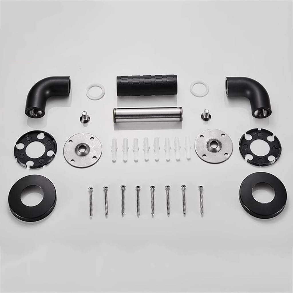 Maniglia antiscivolo resistente per doccia, in acciaio inox 304, maniglia di sicurezza per anziani e anziani, supporto per il bagno per assistenza agli infortuni (38,1 cm)