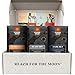 Copper Moon Single Serve Coffee Pods for Keurig K-Cup Brewers, Medium, Strong and Dark Roast, Variety Pack Gift Box with Stargazer, Blast Off and Dark Sky Blend, 36 Count