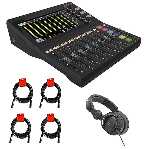 Mackie DLZ Creator Adaptive Digital Mixer with Mix Agent Technology Bundle with Polsen HPC-A30-MK...