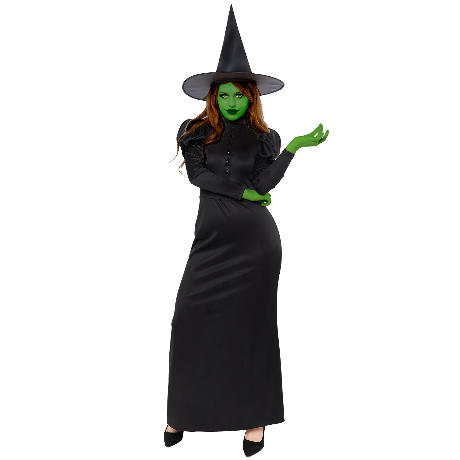amscan 9917849 - Women's Halloween Wicked Witch Fancy Dress Costume Size: 18-20