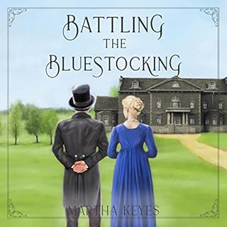 Battling the Bluestocking Audiolibro Por Martha Keyes arte de portada