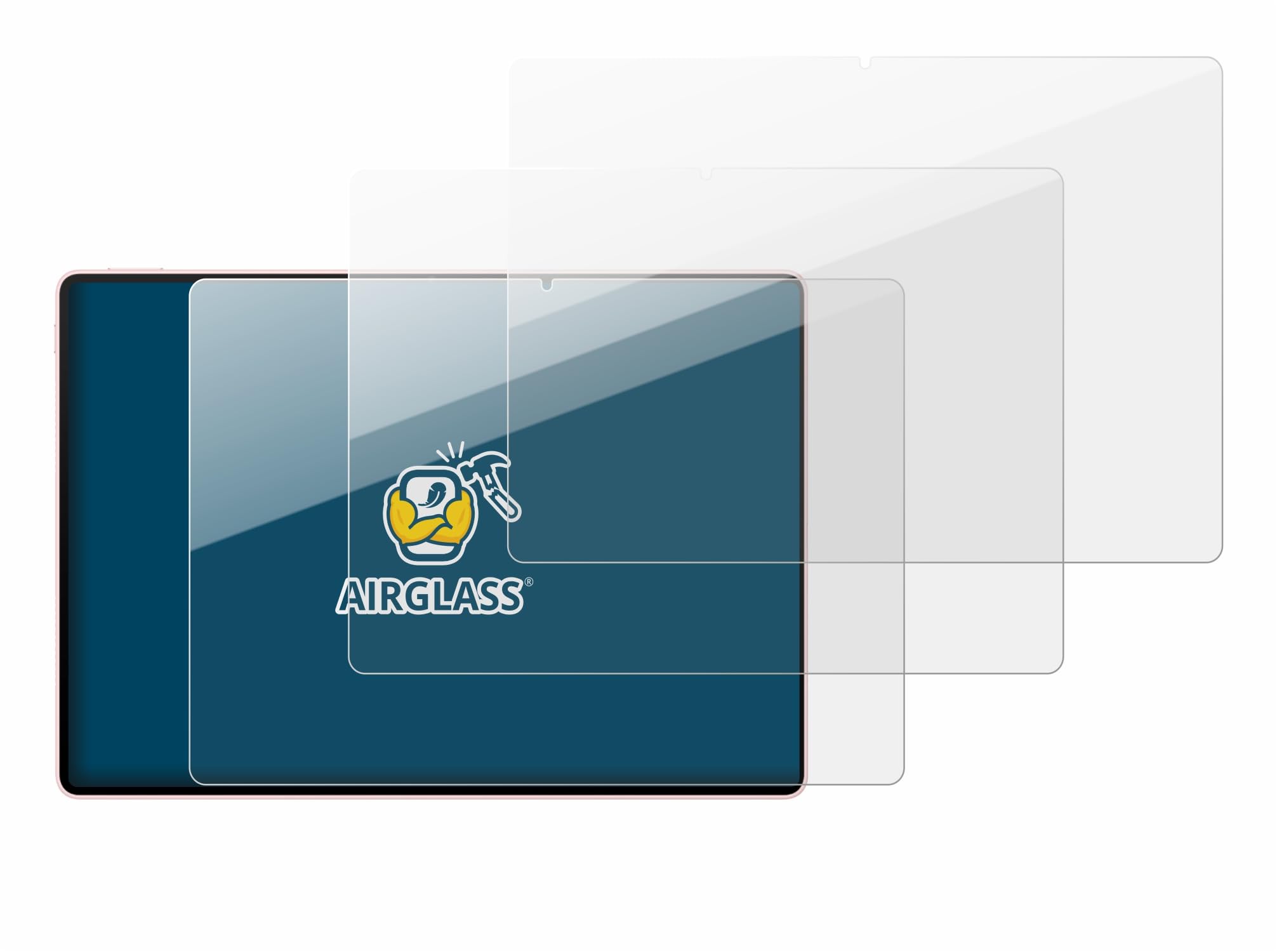 BROTECT Protector Pantalla Cristal para Huawei MatePad Air 2026 Protector Vidrio (3 Unidades) - [Dureza 9H, Anti-Arañazos]