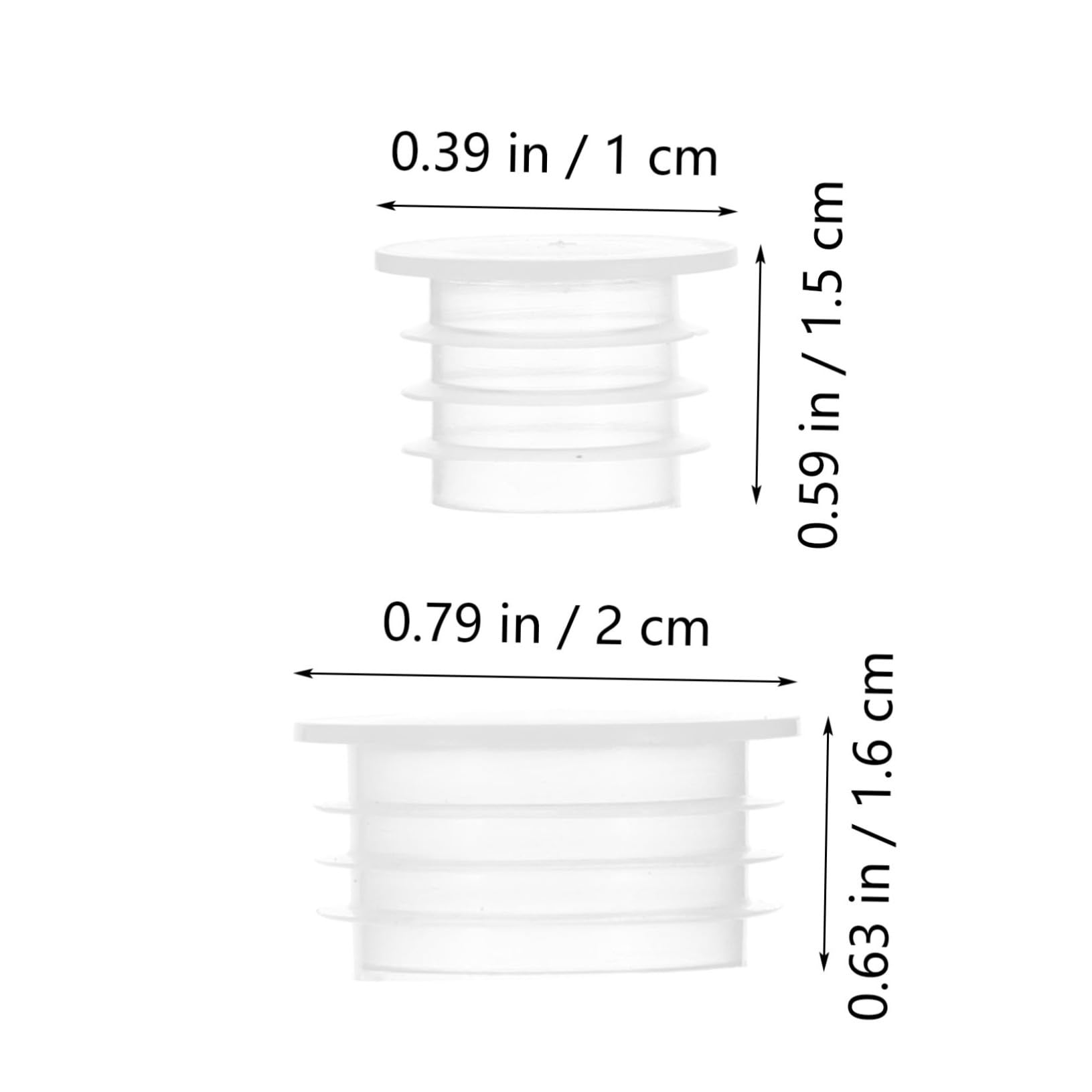 PRETYZOOM 200pcs Plastic Bottle Caps Replacement Reusable Lids for Milk Water Wine Juice