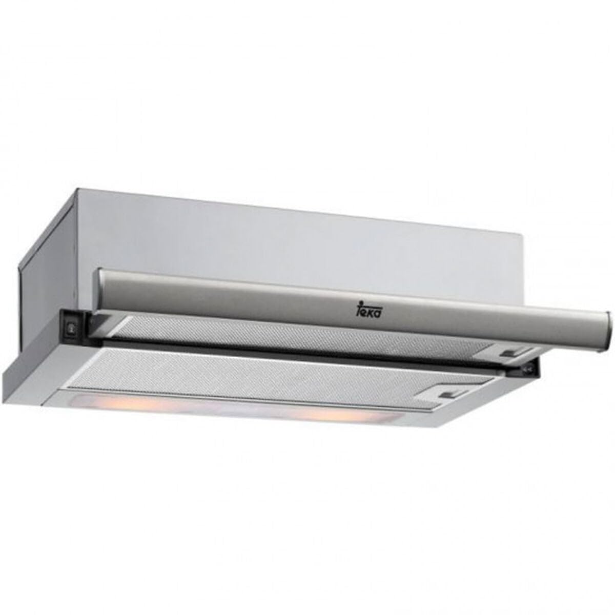 Teka CNL 6420.2 okap kuchenny 60 cm, wysuwany wentylator kuchenny, 2 prędkości + intensywny, teleskopowy lub bardzo płaski, mechaniczne pokrętła i oświetlenie LED, kolor biały