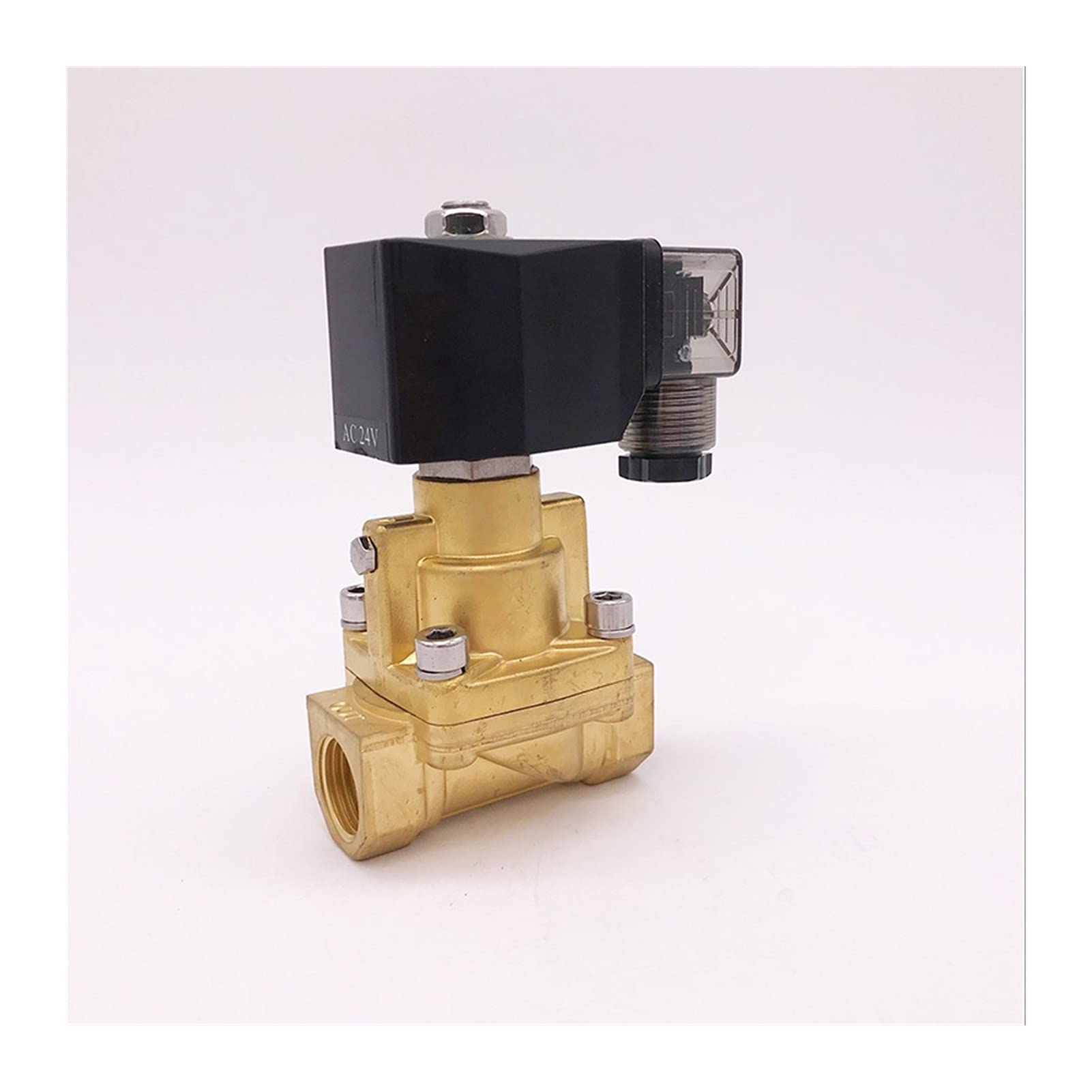 Électrovanne vapeur 1/2 pouce 25 bars vanne laiton normalement fermée DC12V