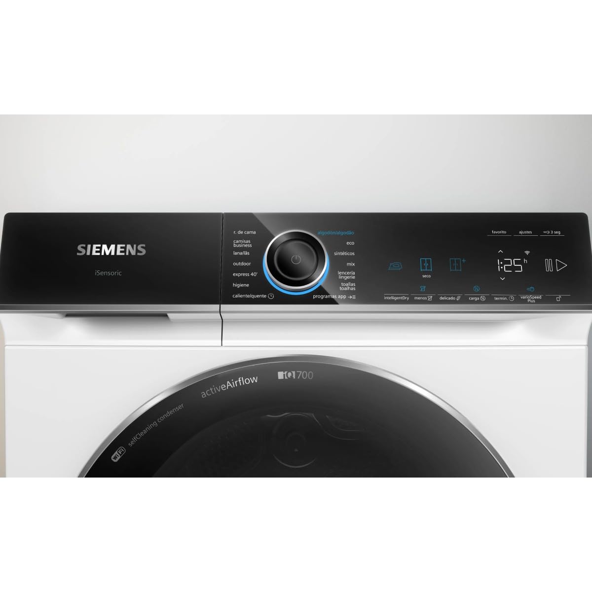 Máquina de Secar Ropa Siemens iQ700 9Kg Blanca - WR47B2D0ES