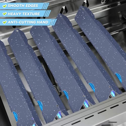 17" Flavorizer Bars for Weber Genesis II Grill Parts GS4 Genesis II/II LX 300 Series Genesis II E-310 E-315 E-335 LX E-340 Heat Plates Replacements for 66795 Porcelain Steel Flavor Bars, 5 Pack by Webonbake - Image 6