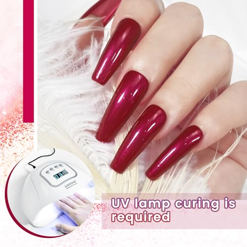 43% Off JODSONE 6-Color Glitter Gel Nail Polish Set - Image 5