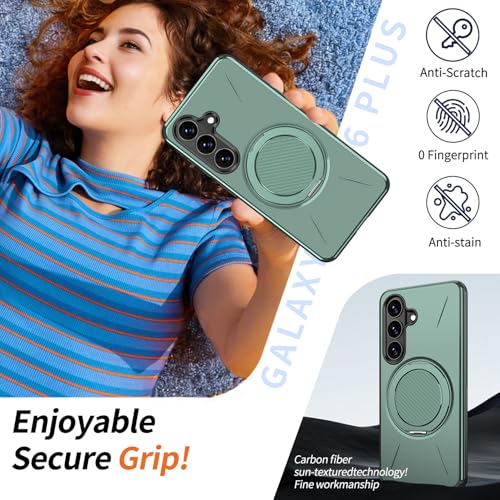 Coque Samsung S26 Plus robuste verte pour stopper les bris de vitre arrière - 6