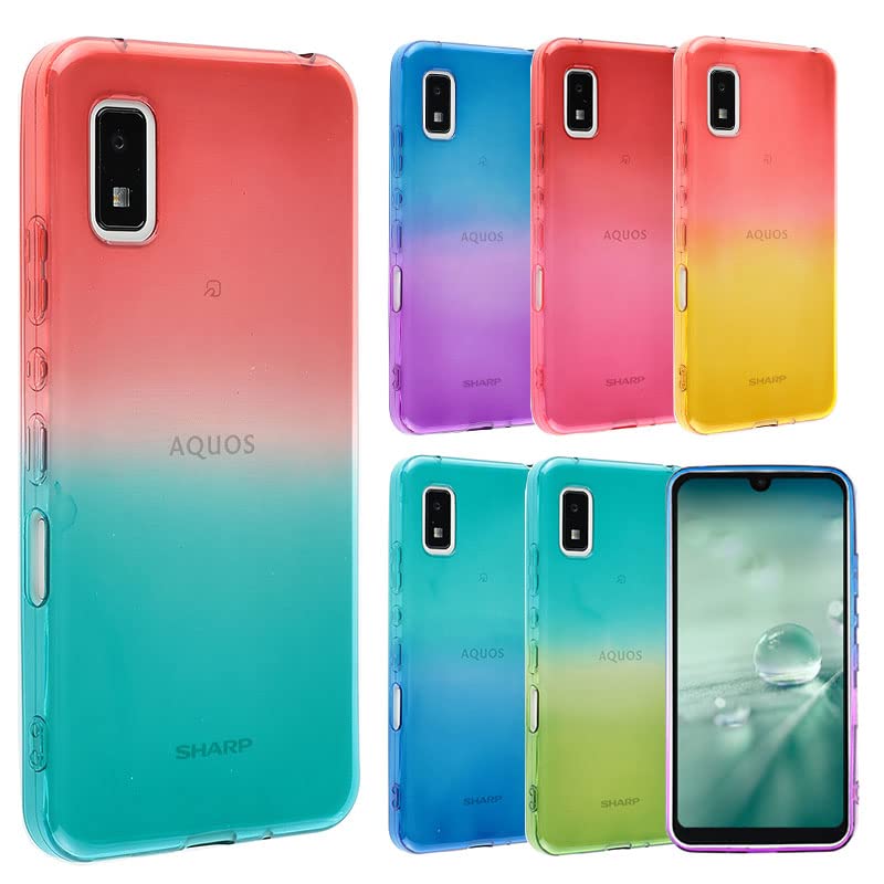 SHARP - 【値下げ】AQUOS wish2　64 GB Y!mobile ソフトケース有 値下げ】AQUOS wish2 64 GB Y!mobile ソフトケース有