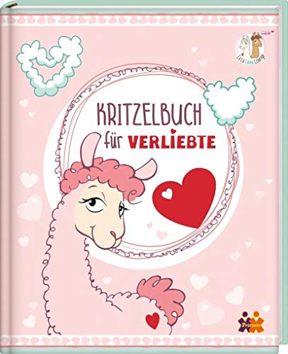 Preisvergleich Produktbild Lama - Kritzelbuch für Verliebte: LaLa Lama Lounge