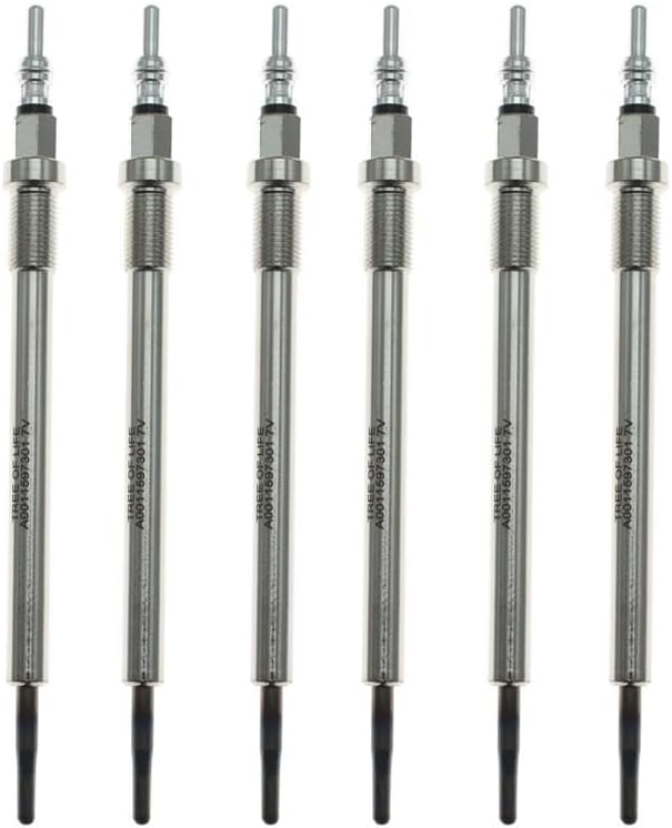 Heater Plug For Jeep For Compass OM651 A0011597301 A0011598001 Glow Plugs 7V 0011598001 (6 pcs)