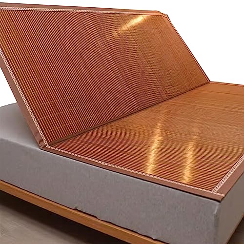 Tapete de cama de bambú transpirable con uso de doble cara térmica regulable 3