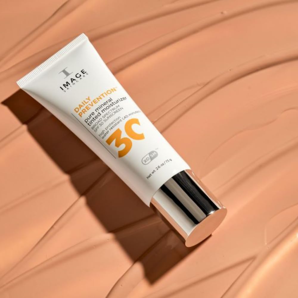 Image Skincare - Daily Prevention Pure Mineral Tinted Moisturizer SPF 30-73g – Sonnenschutz - Leichte, getönte Anti Aging Feuchtigkeitspflege mit Ectoin & Glycerin
