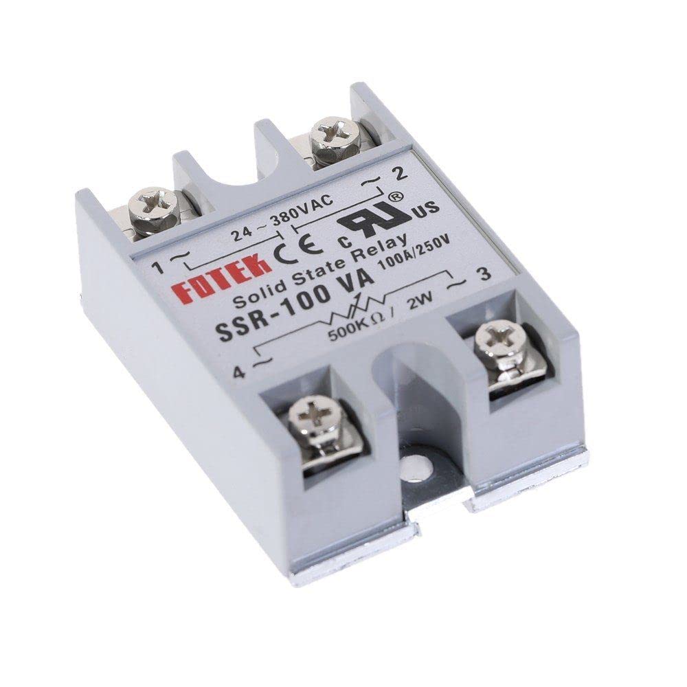 Buy SSR Solid State Relay SSR100VA 100A Relais Regulator 24380VAC