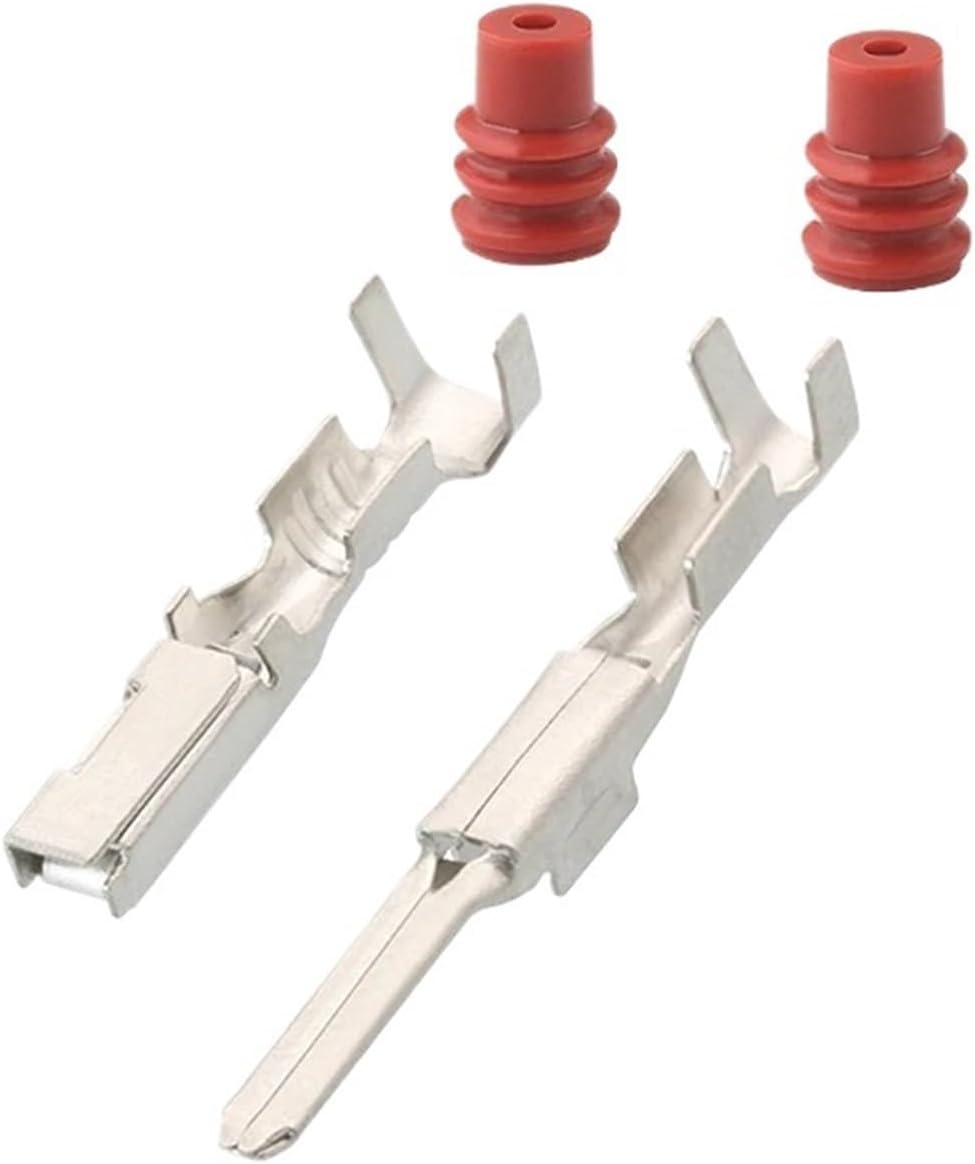 3Pin Car Connector Compatible With Automotive Harness Connectors DJ7037Y-2-11/21 6189-0728 Male Or Female 2Set(COLORLESS -2Sets)