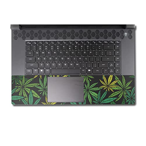 Image of MightySkins Skin Compatible with Alienware M17 R5 (2022) Full Wrap Kit - Cannabis Culture | Protective, Durable, and Unique Vinyl Decal wrap Cover | Easy to Apply & Change Styles | Made in The USA