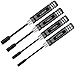 4pcs Hex Nut Drivers Screw driver Tools Kit Set for RC Helicopter RC Boat Rc Cars, Metal 4.0/5.5/7.0/8.0mm NUT Key Socket Screwdrivers