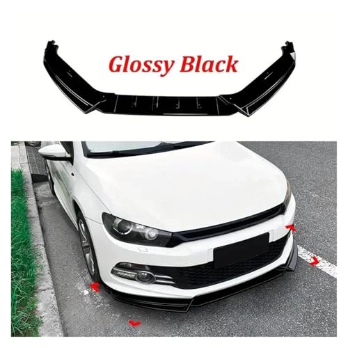 Becquet diffuseur avant Scirocco MK3 GTS ajustement millimétré haute résistance - 2
