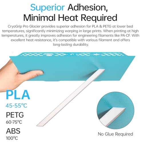 Image of BIQU CryoGrip Pro Glacier Panda Build Plate for Bambu-Lab 3D Printer