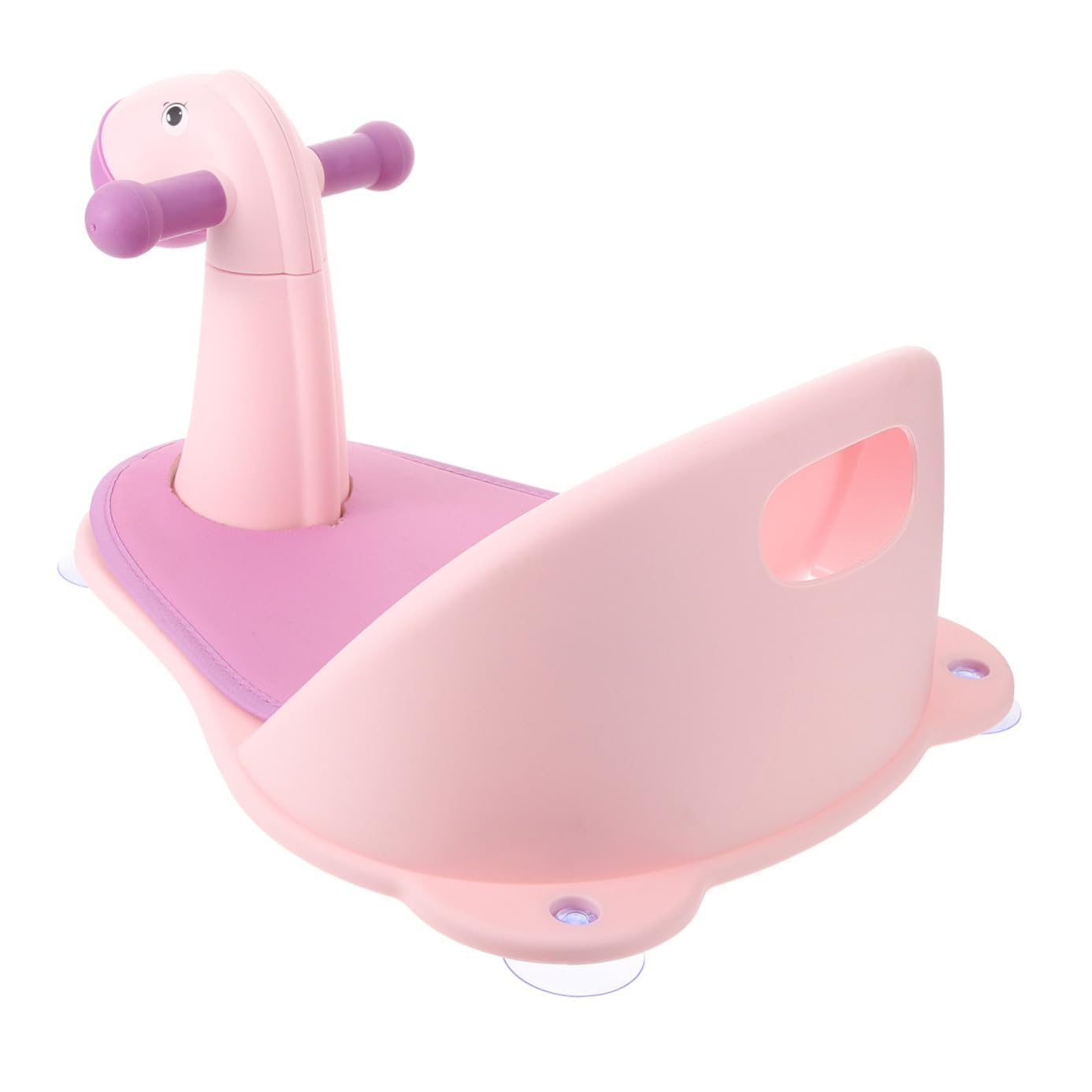 Toddmomy Silla de Baño para Ñiño Recién Nacido Diseño Antideslizante de Pp y Respaldo Reposabrazos para Baño en Bañera en Familia