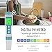 PH Meter TDS Meter 8 in 1 Digital Water Tester Pool Salt Tester Salinity, PH, TDS, EC, ORP, H2 and TDS Meter, PH Meter for Water with LCD Backlit Testing Kits for Swimming Pool,Saltwater, Sea Water
