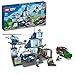 LEGO 60316 City Police Stazione di Polizia, con Camion della Spazzatura ed Elicottero Giocattolo, Giochi per Bambini e Bambine dai 6 Anni in su