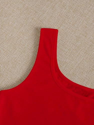 Image of Toochki Women's Knitted Sleeveless Solid Sqaure Neck Ribbed Tank & Crop Tops (Pack of 3)