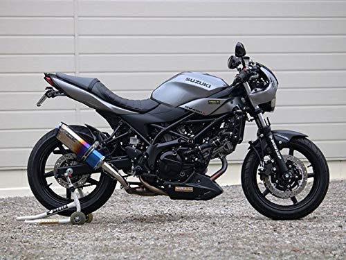 Amazon | ダブルアールズ SS-OVALリアエキゾースト 焼色 SV650 SV650X 
