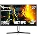 Produktbild Minifire 27 Zoll FHD 180Hz Gaming Monitor - 1ms mit 1080p Fast IPS Panel | PC Monitor Gaming, AdaptiveSync, HDR 10, Low Blue Light, Fadenkreuz & Blacklevel Adjust | 2 × HDMI 2.0 & DP 1.4 (MFG27F2)