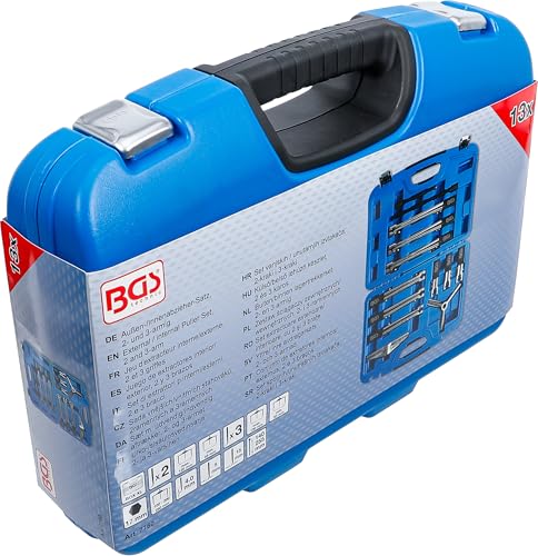 BGS 7760, Außen, Innenabzieher-Satz, 2, 3-armig, 13 Teilig, bis 135 Mm, Lager, Abzieher Werkzeug