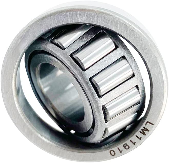 Trailer Wheel Hub Kit for 3/4" Axles - LM11949/LM11910 Bearings Included,Dust Cover and Cotter Pin,4 Set