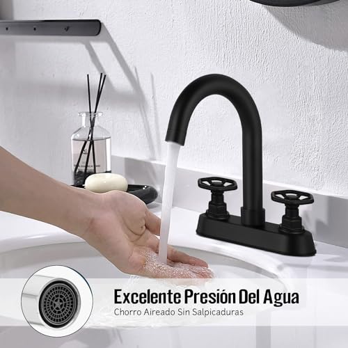 Mejores comprativas On-line Grifería Lavabo negro mate disponible en línea para comprar. 5 Imagen adicional