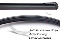 Vista 4 de 2X 70/50cm Cortina Lateral para Ventana de Auto, Parasol UV, Visor, Cortina de Protección para Ventana Lateral (Gris, 50L (19.68"X18.5"))