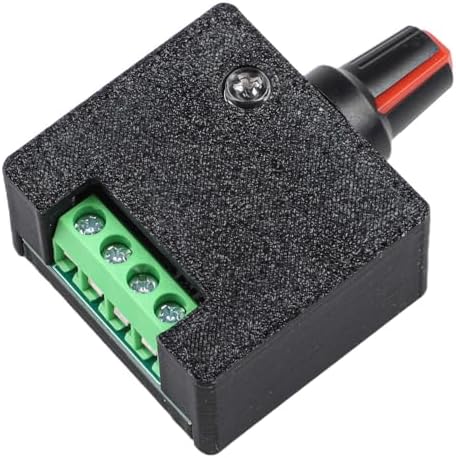 Feegow Hız Kontrol Cihazı 5-12V 2A Fan Motoru Su Soğutma Radyatörü LED Işık Regülatörü DIY Modülü Akıllı Sessiz Çalışma Siyah - Görsel 1