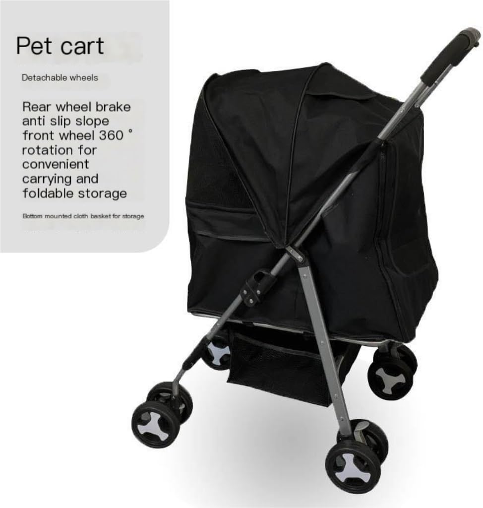 Pet Strollers Multi-Function Pet Stroller Multi-Purpose Pet Stroller Convenient and Convenient Multi-Purpose Pet Stroller Pet Stroller Medium(H)