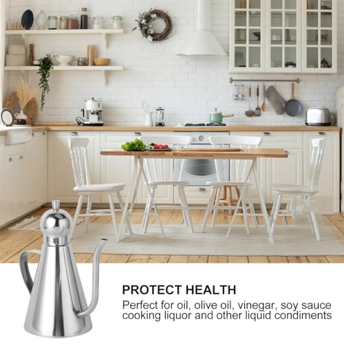 Aceitera de acero inoxidable Cabilock de 0,5 L para cocina 5