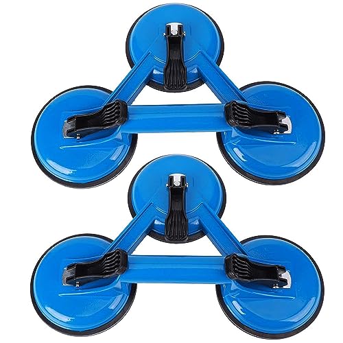 Consejos para Comprar Venta de Aspiradoras , listamos los 10 mejores. 37 TUMYES 2 Ventosas para Vidrio,Placa de Aspiradora de Aluminio Resistente,Asa de Aluminio para Levantar Vidrio/Soporte de Junta de Piso/Elevador de...