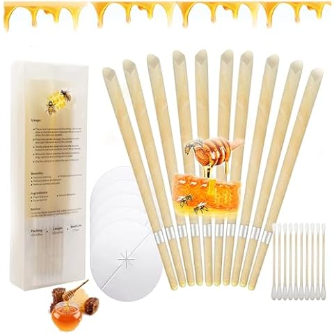 Ear Pick 10-Piece Set Earwax Removal Kit Portable Spiral Spring Household Ear Pick Earwax Remover Tool Set Cover