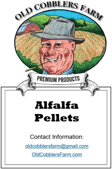 Miniatura 4 de PREMIUM Alfalfa Pellets alimentación Animal Conejos cobayas etc 227kg Por Viejos Cobblers Granja