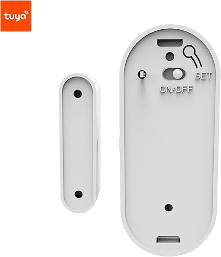Miniatura 10 de Alarma inteligente con sensor de puerta WiFi, sensor de entrada magnético, sensor de entrada magnética, alarma antirrobo de ventana de puerta,
