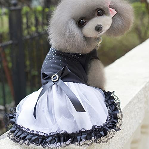 Toddmomy 2 Unidades Vestido De Estimação Vestidos De Novia Secagem Rápida Conforto Roupas Para Anima