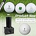 Golf Ball Stamp - Quick-Dry Permanent Marking Tool, Reusable & Waterproof Golfing Stamper - Funny Gift for Golfers, Dads, Retirement, Durable Golf Accessory for Father’s Day, Christmas & Birthday
