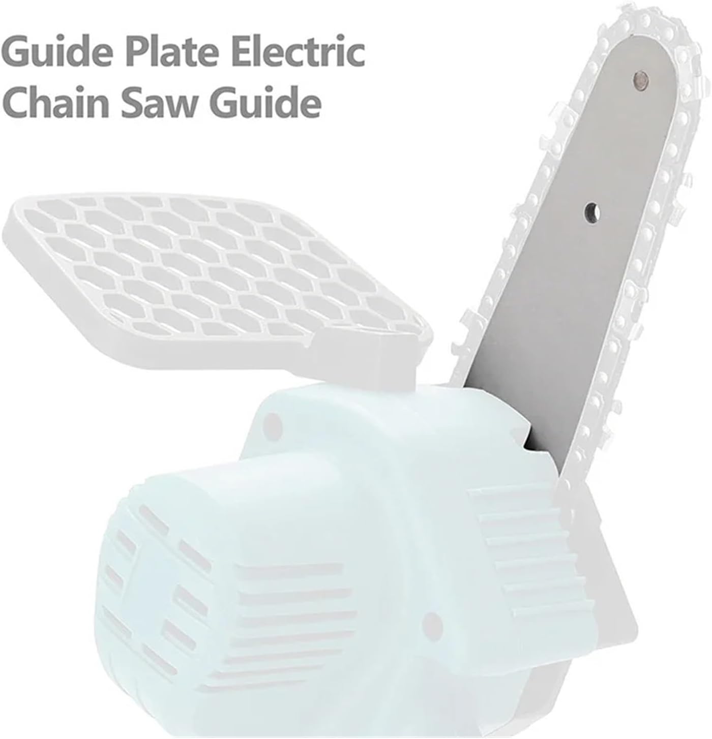 4/6 Inch Metal Guide Bar Replacement For Mini Electric Chain Saw Chainsaw Parts Plate Power Tool For Logging And Pruning