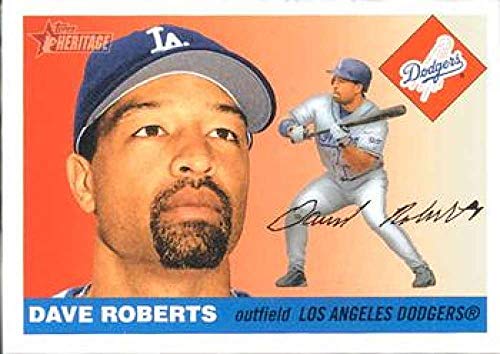 2004 Topps Heritage #368 Dave Roberts Dodgers MLB Baseball Card NM-MT