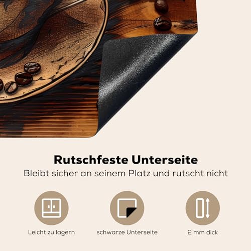 KitchenYeah© Herdabdeckplatte Einteilig Küche Herdabdeckung Induktionsfeld – Ansicht 3